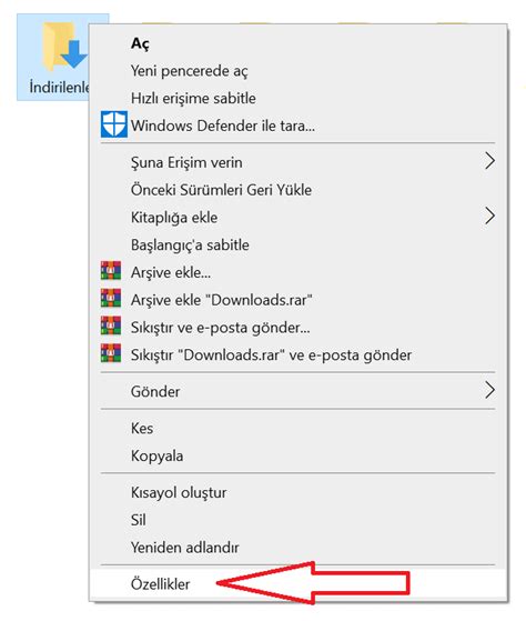 windows 10 dosya türü değiştirme